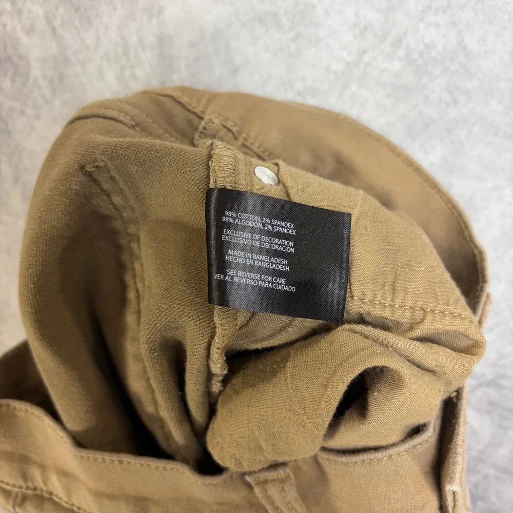 Banana Republic‎ Mens Slim Fit Traveler Pants Khaki Tan Chino 30x29